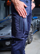 Driven DRV 13 Mens Classic Stretch Utility Phone Safety Pocket Pants Navy – View 05
