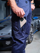 Driven DRV 13 Mens Classic Stretch Utility Phone Safety Pocket Pants Navy – View 06