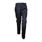 Driven DRV 04 Mens Premium Lightweight Fixed Waist Stretch Cargo Pants Black Front