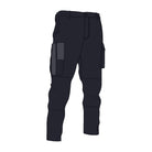 Driven DRV 04 Mens Premium Lightweight Fixed Waist Stretch Cargo Pants Black