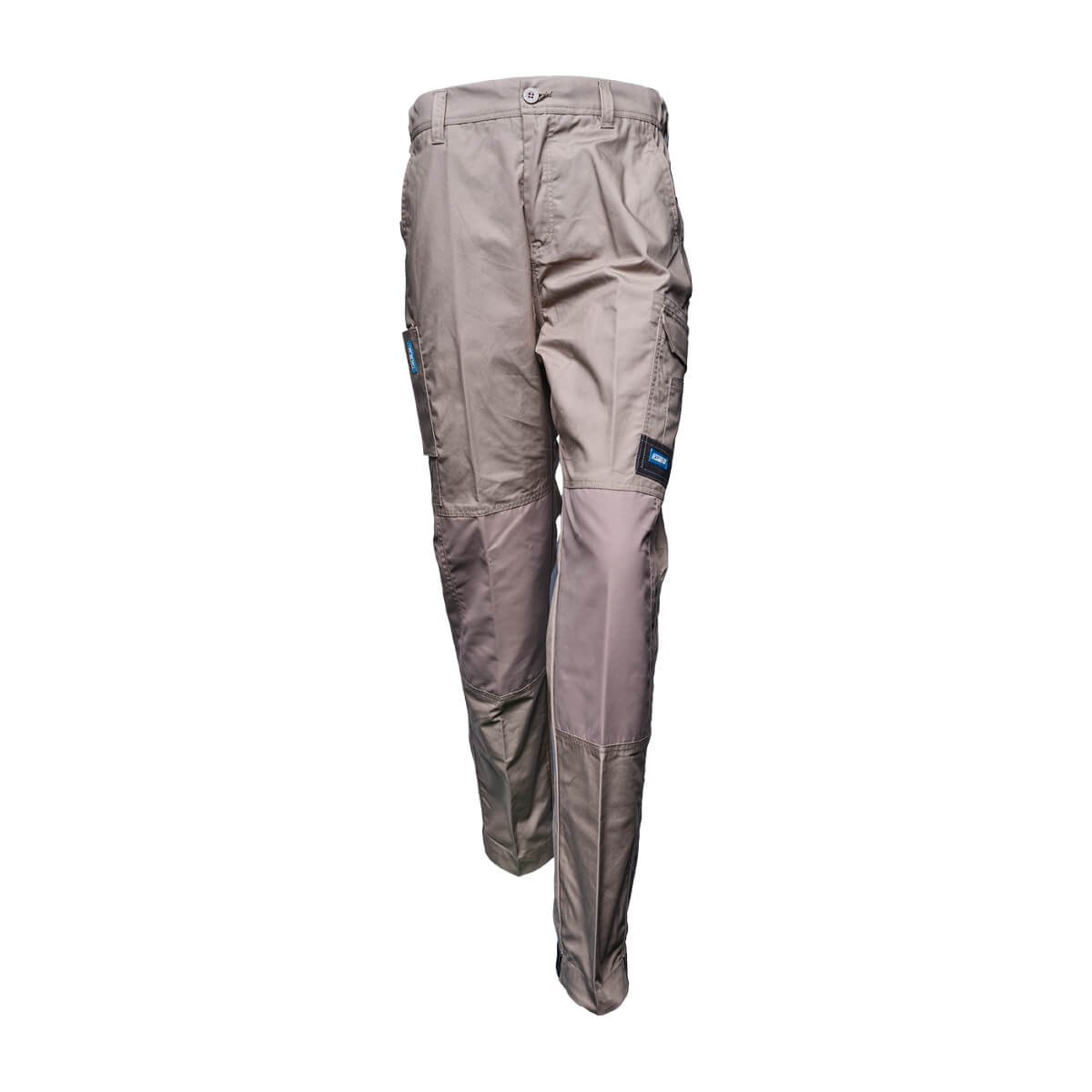 Driven DRV 04 Mens Premium Lightweight Fixed Waist Stretch Cargo Pants Khaki Front