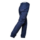 Driven DRV 05 Mens Premium Lightweight Fixed Waist Stretch Cargo Pants - Elastic Cuff Navy Back