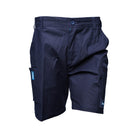 Driven DRV 21 Fixed Waist Stretch Cargo Shorts Navy Front
