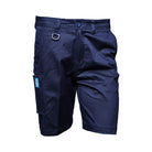 Driven DRV 31 Mens Fixed Waist Stretch Utility Short - 5.5" inleg Navy Front